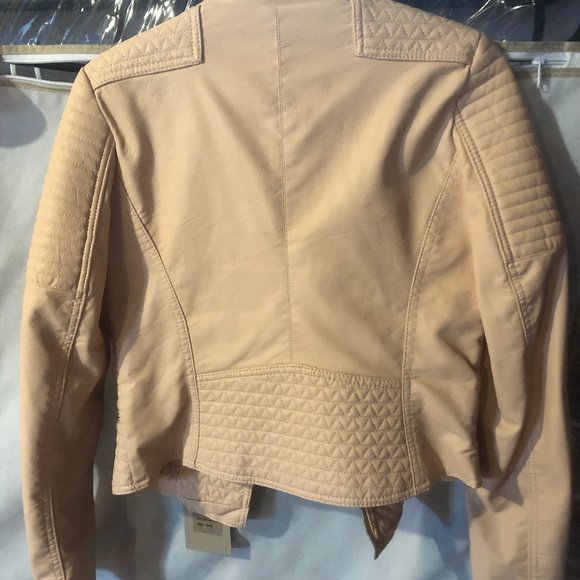 Vegan faux leather jacket - Picture 2 of 2